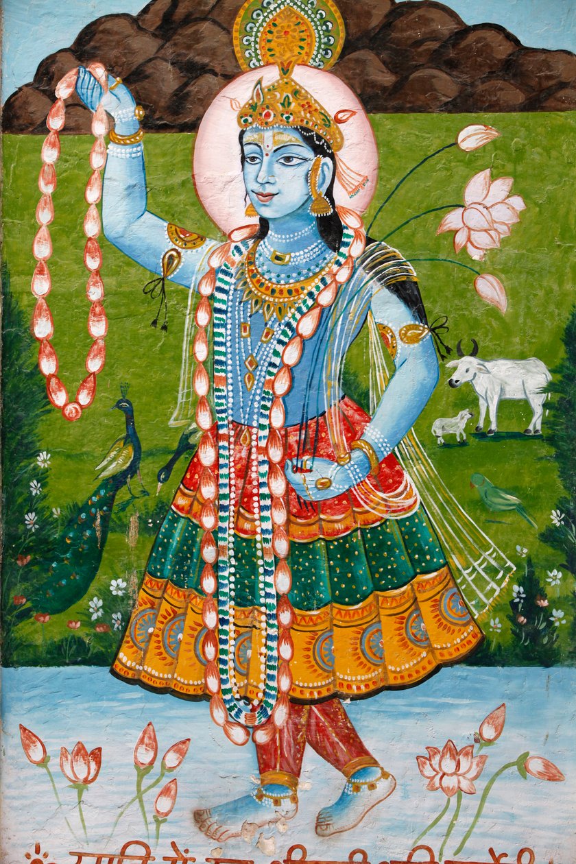 Radha Mathura hindu istennő ma alkotó: Unbekannt