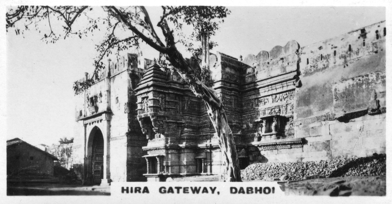 Hira Gateway, Dabhoi, Gujarat, India, 1925 alkotó: Unbekannt