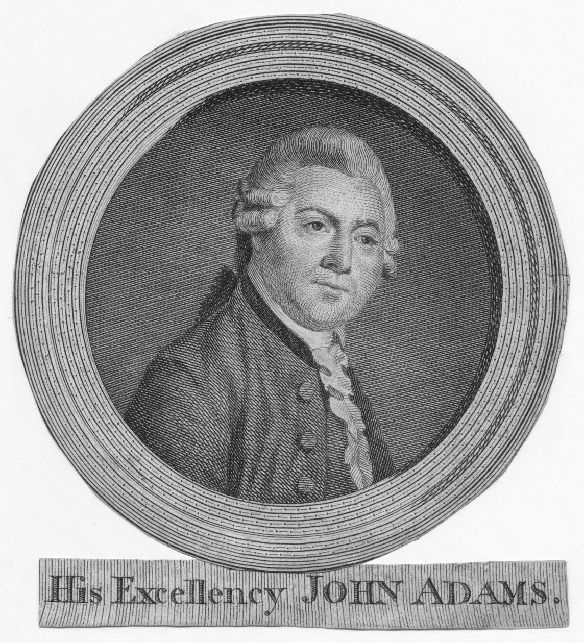 John Adams őexcellenciája, 1783. alkotó: Unbekannt