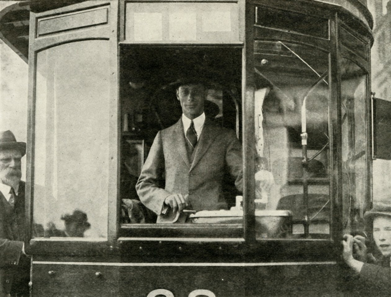 Őfelsége villamost vezet Glasgow utcáin..., 1924, 1937. alkotó: Unbekannt