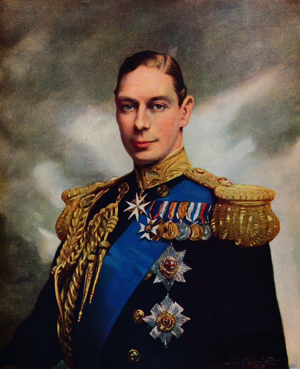 Őfelsége VI. György király, 1937 alkotó: Unbekannt