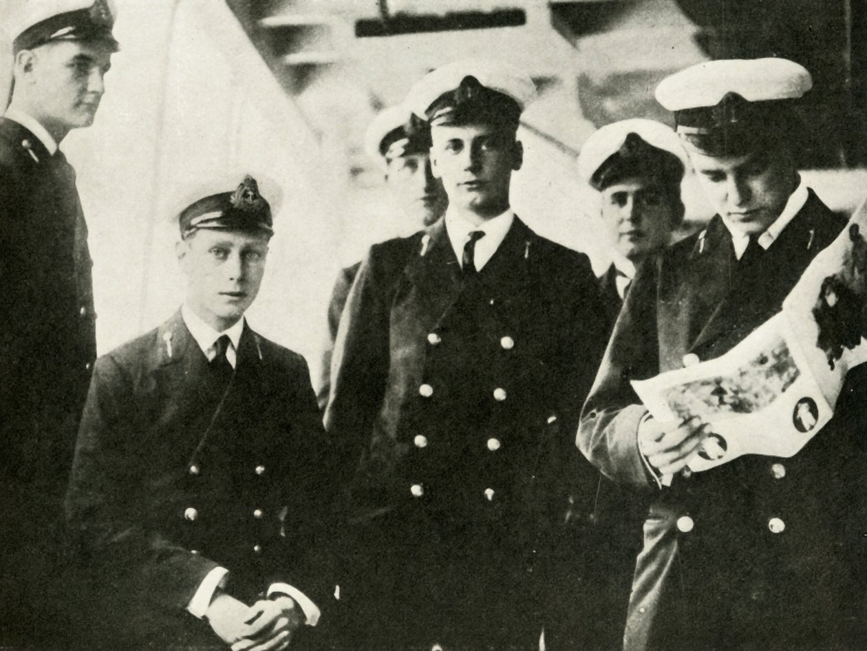 Őfelsége kadéttársai között ül, 1910-es évek, 1937. alkotó: Unbekannt