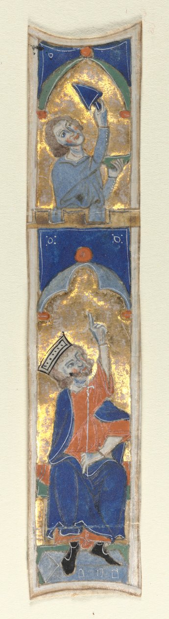 Történeti kezdetű I. Kivágták a Bibliából, 1200-as évek. alkotó: Unbekannt