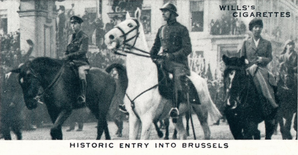 Történelmi belépés Brüsszelbe, 1918-1937 alkotó: Unbekannt