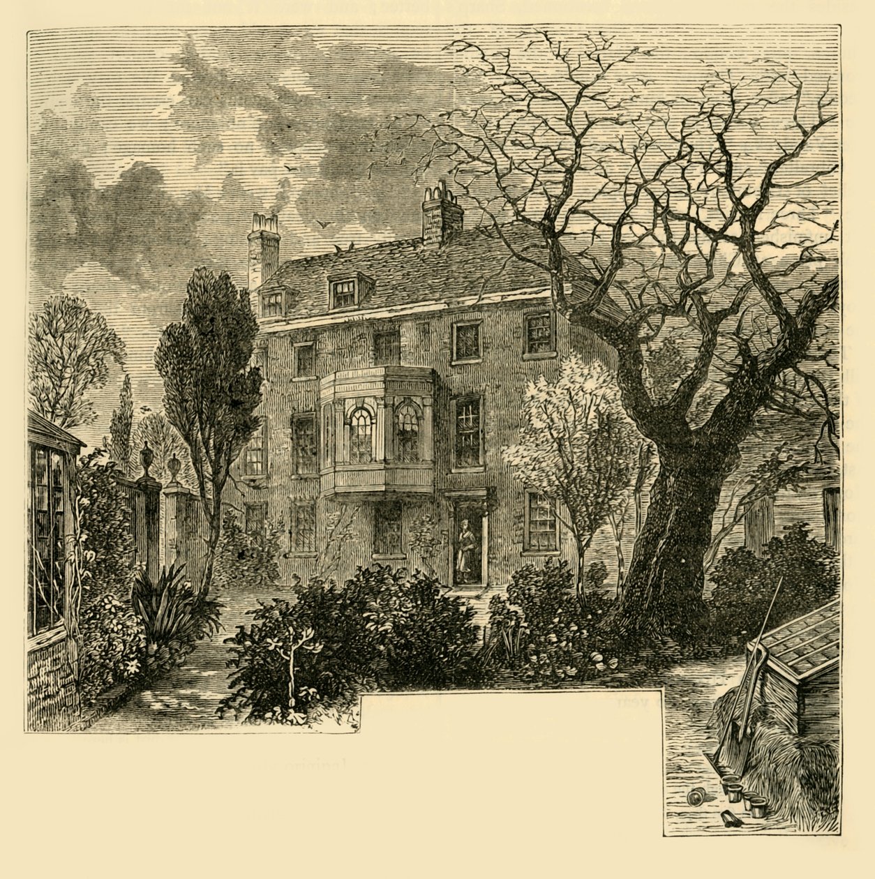 Hogarths-ház, 1878. alkotó: Unbekannt