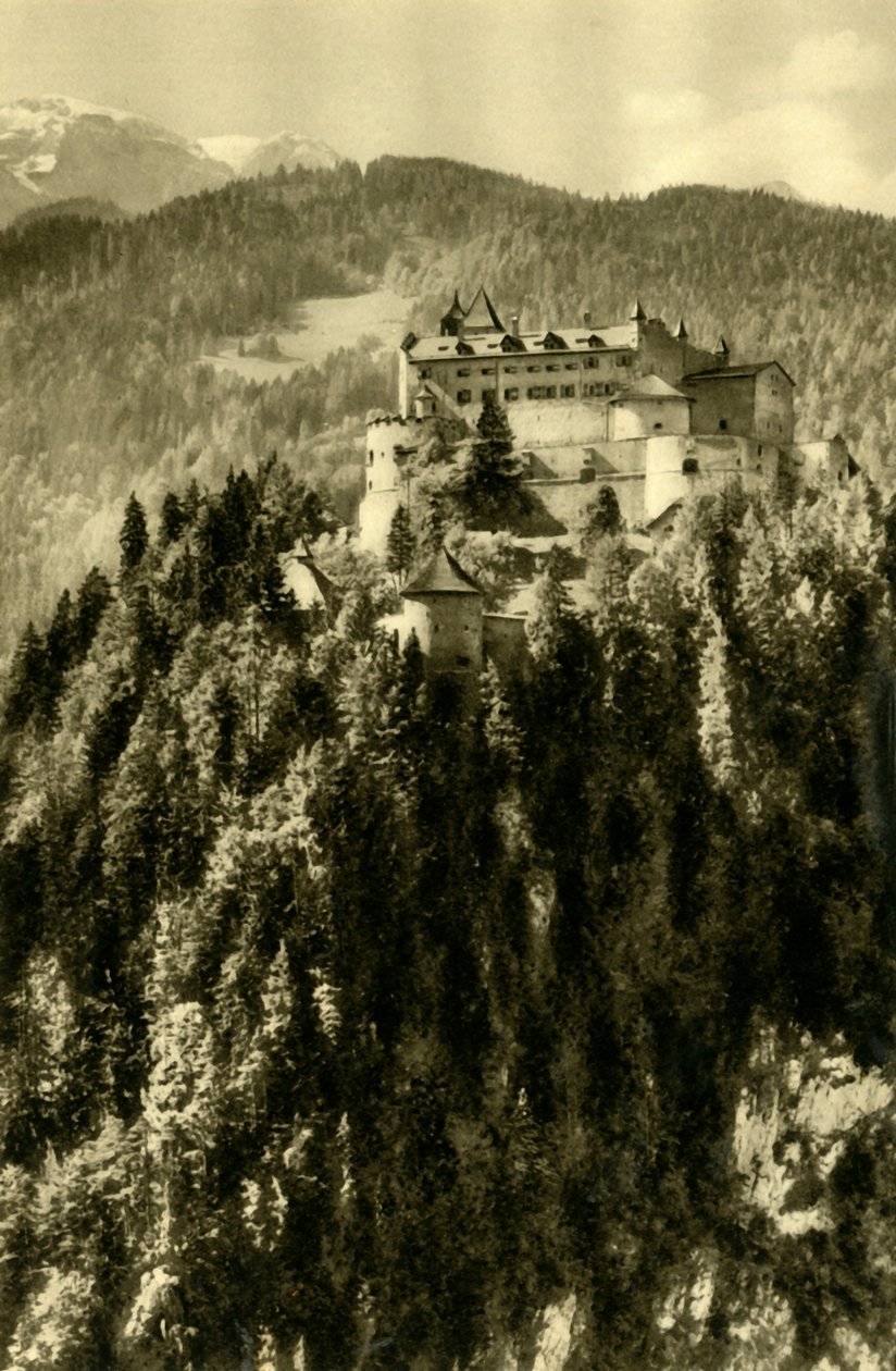 Hohenwerfen kastély, Werfen, Ausztria, 1935. alkotó: Unbekannt