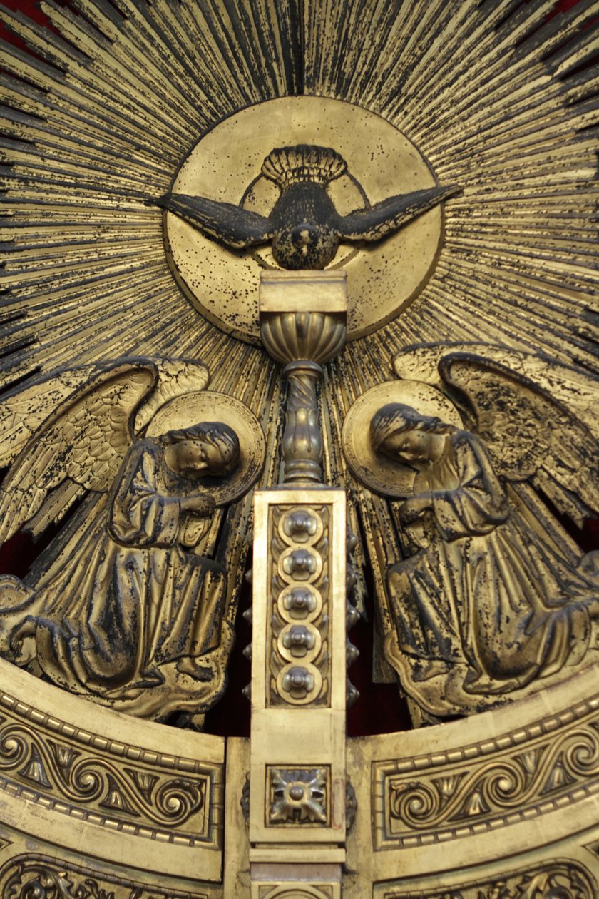 Szentlélek és angyalok, Szent István bolgárok temploma., Isztambul, Turquie alkotó: Unbekannt