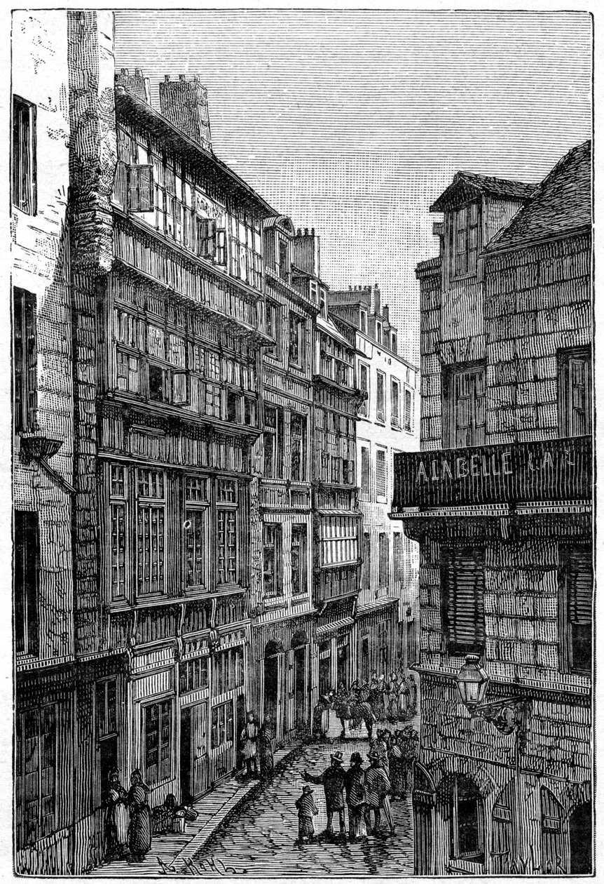 René Duguay-Trouin otthona, Saint-Malo, 1898 alkotó: Unbekannt