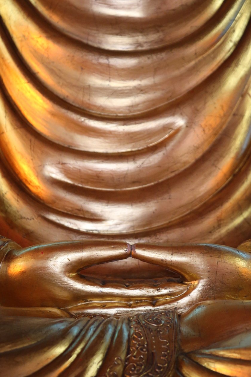 Hong Hien Tu templom. Buddha szobor, Frejus, Franciaország alkotó: Unbekannt