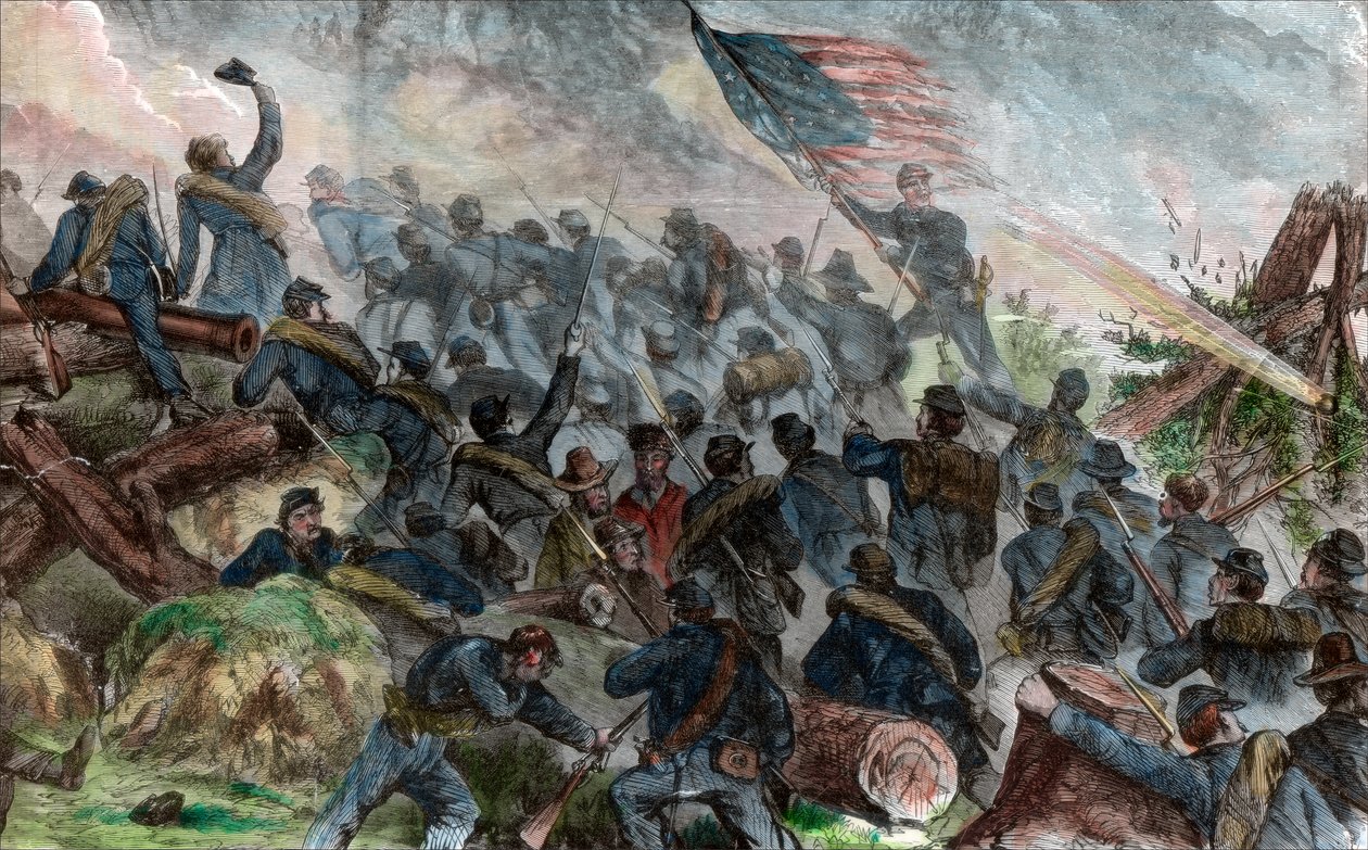 Hookers-csata, amerikai polgárháború, 1863. november 26 alkotó: Unbekannt