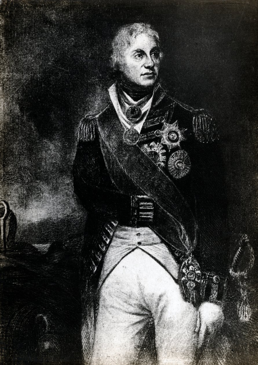 Horatio Nelson, Nelson 1. vikomt, angol haditengerészeti parancsnok, XIX alkotó: Unbekannt