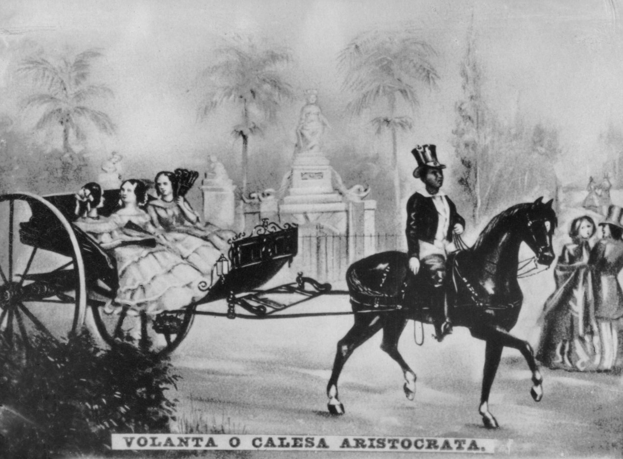 Az arisztokrácia lova és hintója, 1910 alkotó: Unbekannt