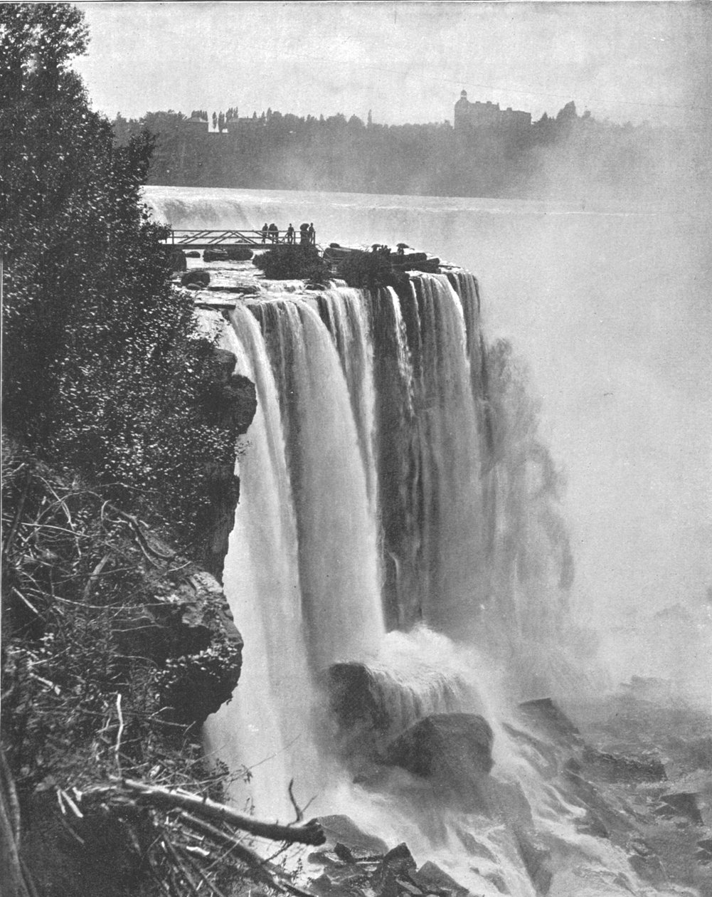 Horseshoe Falls, Niagara, Észak-Amerika, 1900. alkotó: Unbekannt