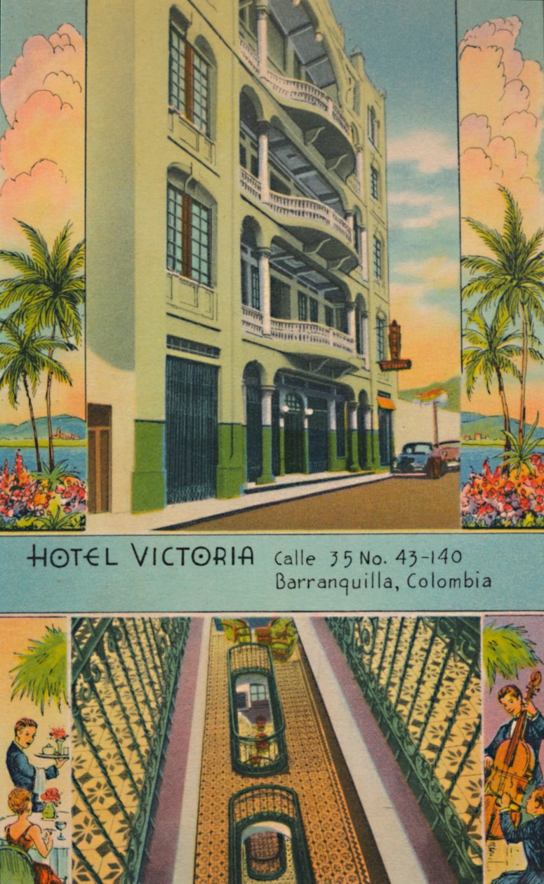 Hotel Victoria: Calle 35 No.43-140, Barranquilla, Kolumbia, 1940-es évek alkotó: Unbekannt