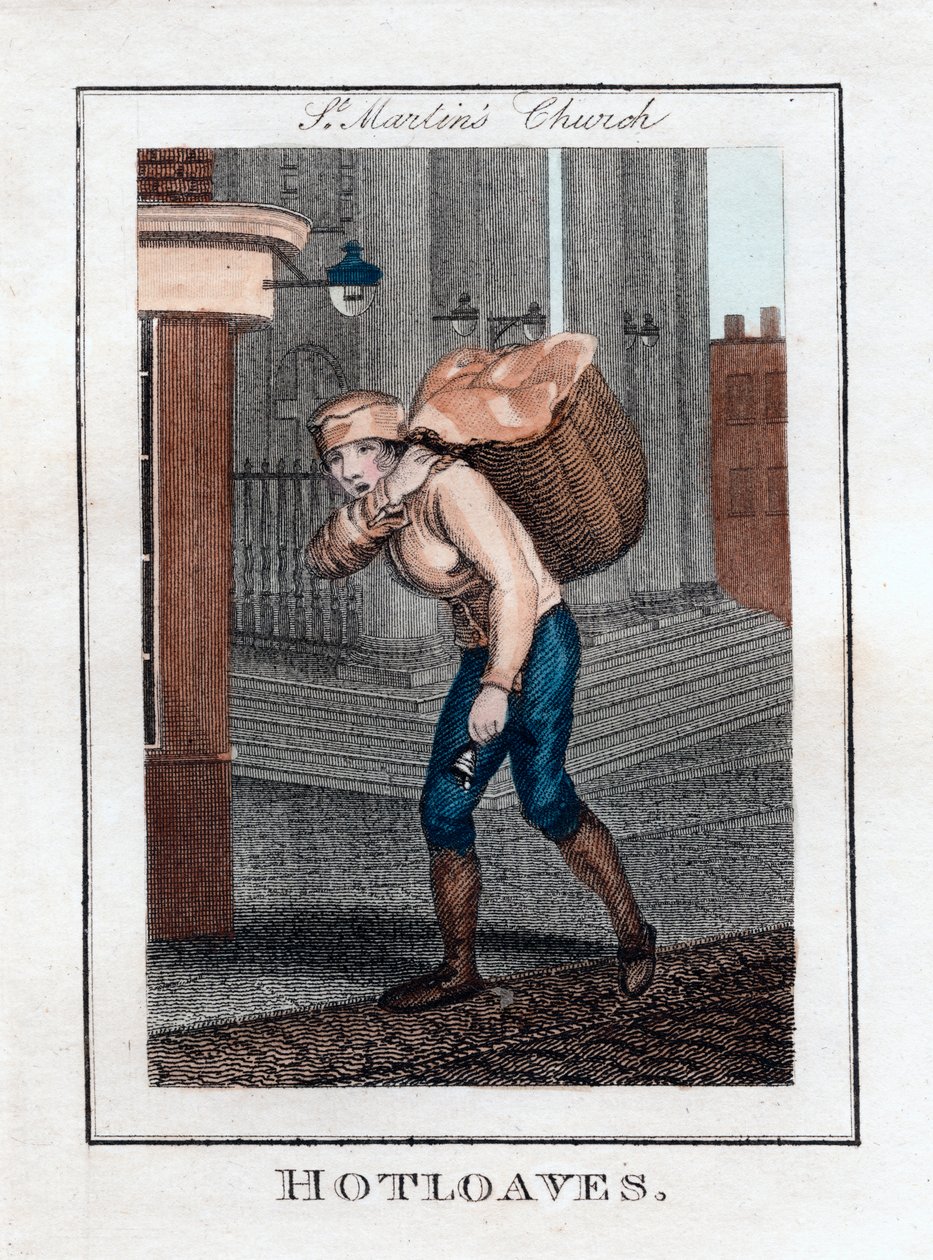 Hotloaves, St Martins Church, London, 1805 alkotó: Unbekannt