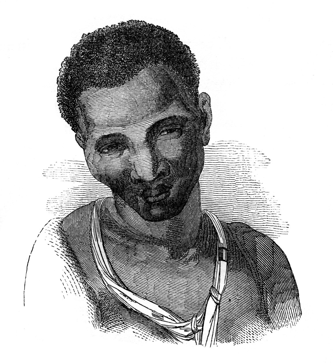 Hottentotta nő, 1848 alkotó: Unbekannt
