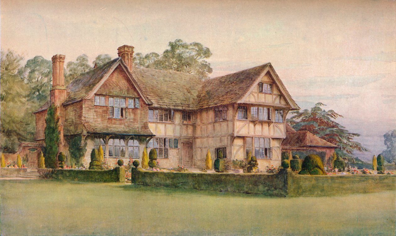 House At Rusper, Near Horsham, Sussex, 1911 alkotó: Unbekannt