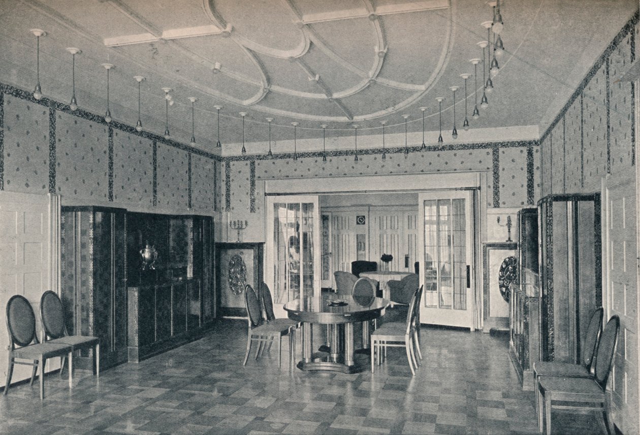 Ház Bielefeld közelében, The Dining Room, 1912 alkotó: Unbekannt