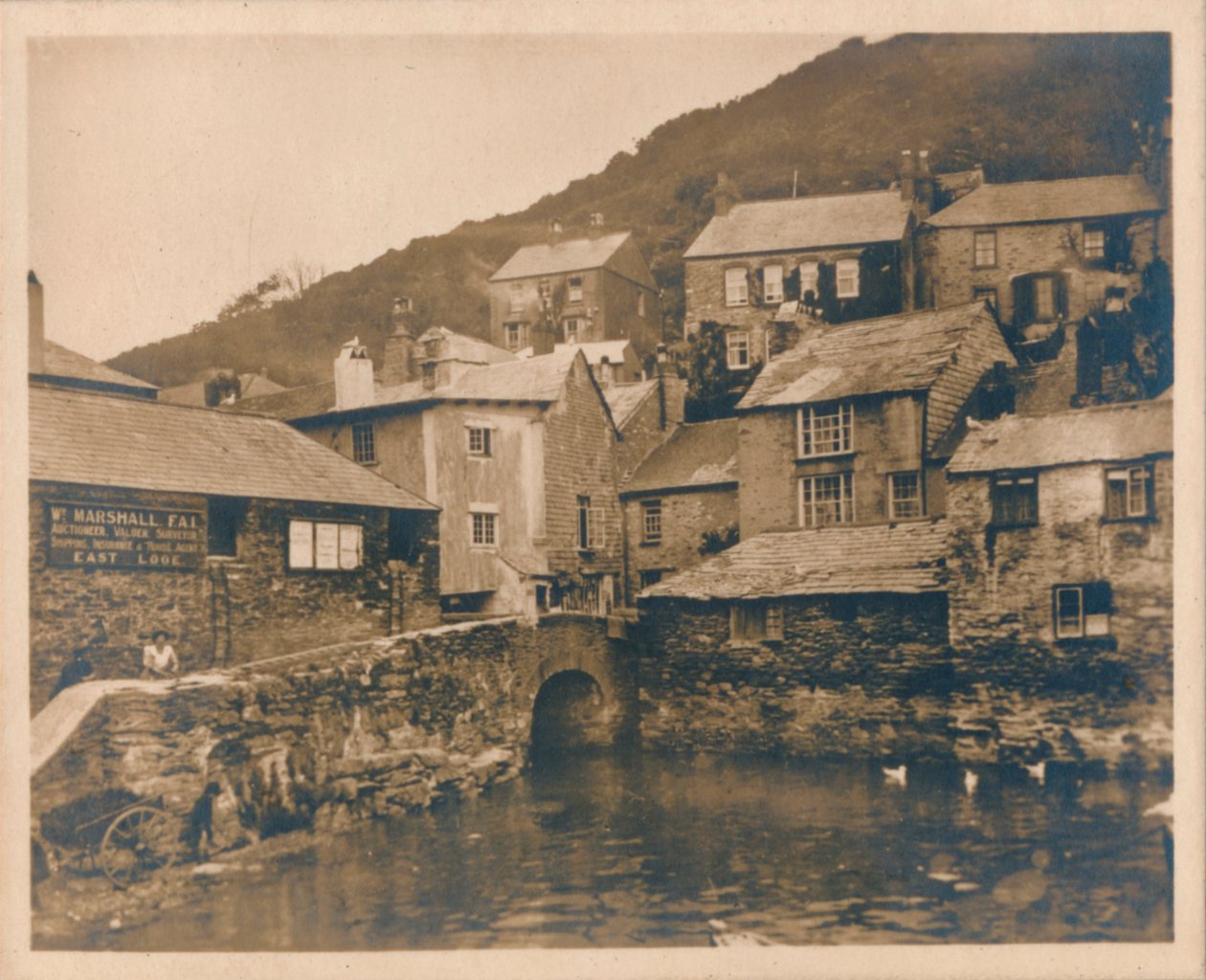 Ház kellékekkel – Polperro, 1927 alkotó: Unbekannt
