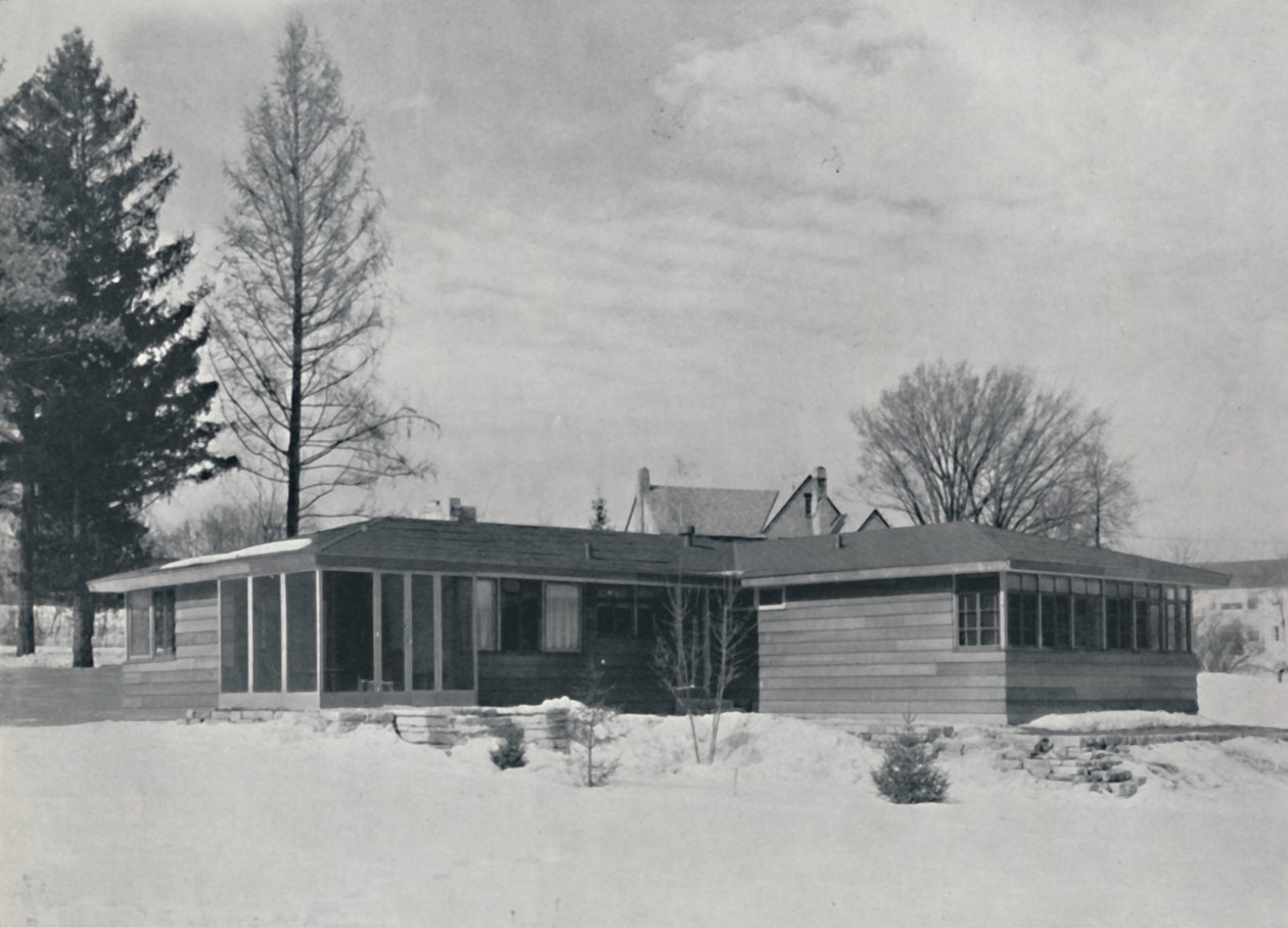 House at Madison, Wis. William Kaeser, 1942 alkotó: Unbekannt