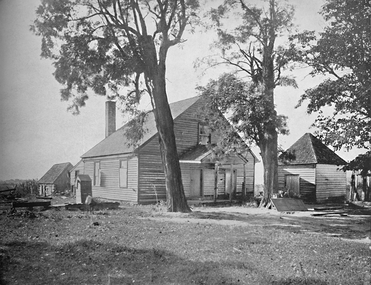 Ház, amelyben Stonewall Jackson meghalt, Richmond, Virginia, 1897. alkotó: Unbekannt