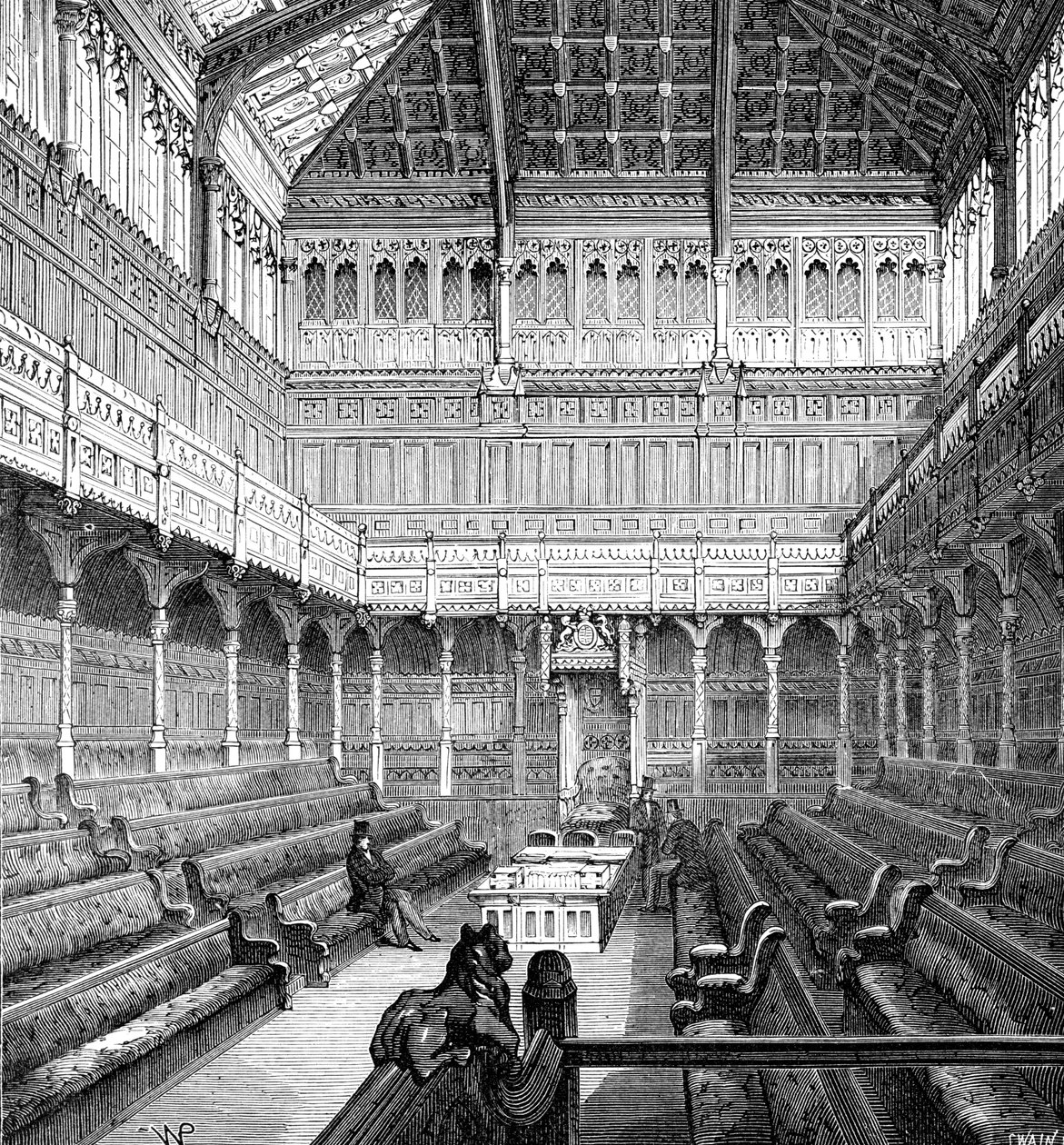 Alsóház, Westminster, London, 1900 alkotó: Unbekannt