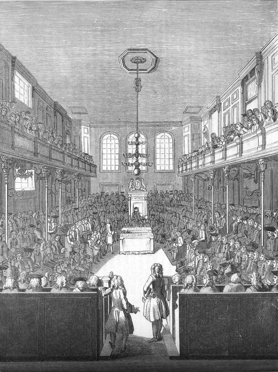 Az alsóház II. György idejében, 1845 alkotó: Unbekannt