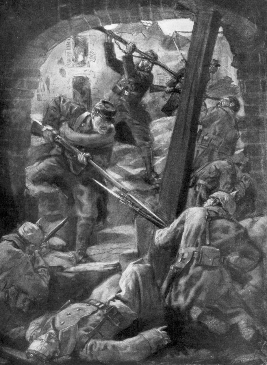 Háztól házig, Artois, Franciaország, 1915. május 9., 1926 alkotó: Unbekannt