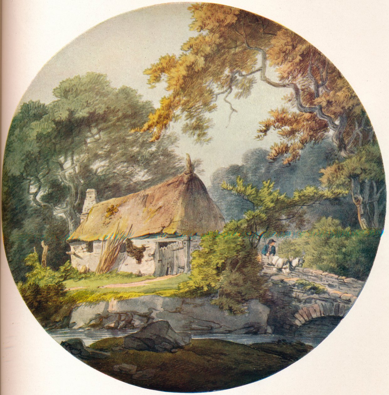 Hovel Near Yealmpton, Devon, 1921 alkotó: Unbekannt