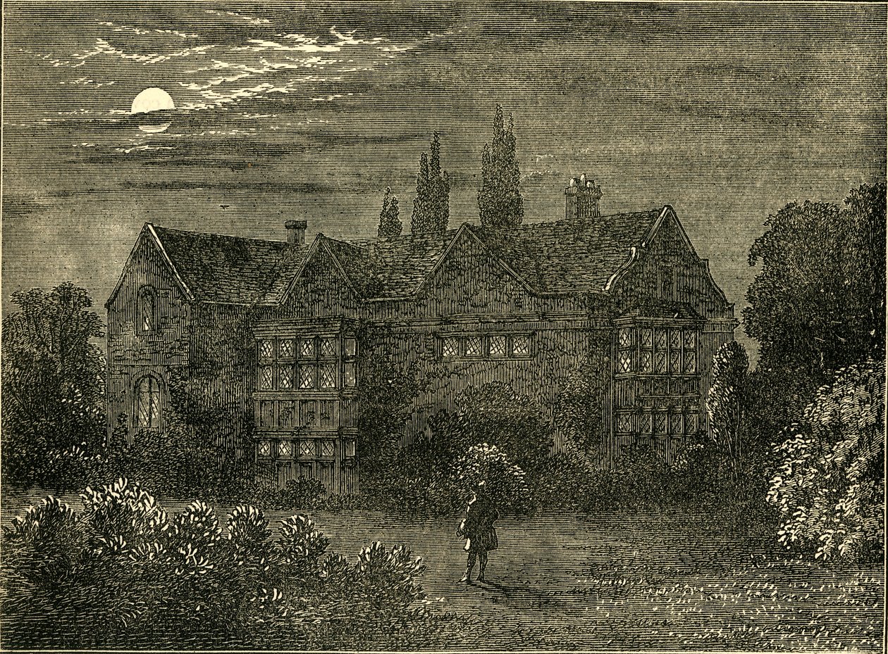 Howards House, Clapton, 1800 körül, 1876 körül. alkotó: Unbekannt