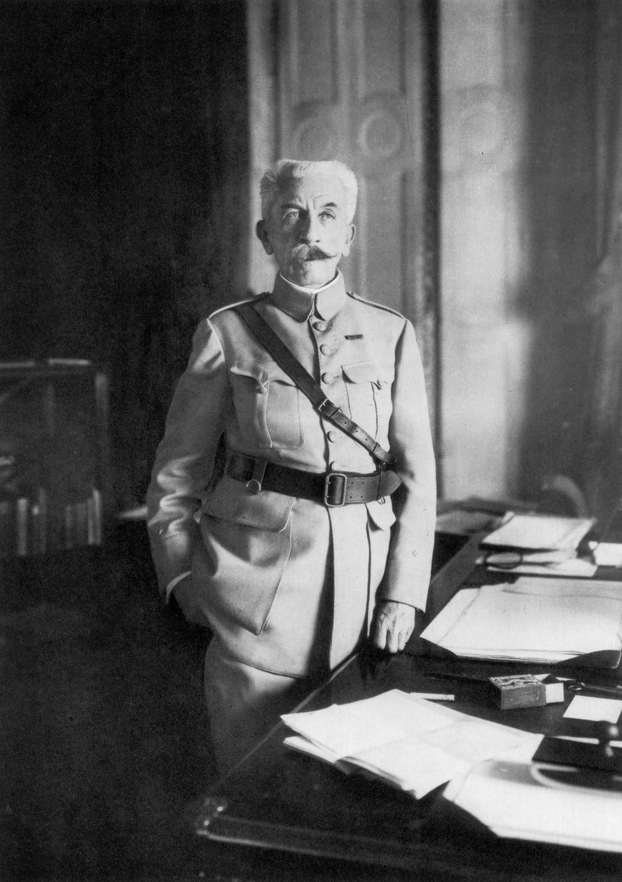 Hubert Lyautey francia első világháborús tábornok és hadügyminiszter, 1926 alkotó: Unbekannt
