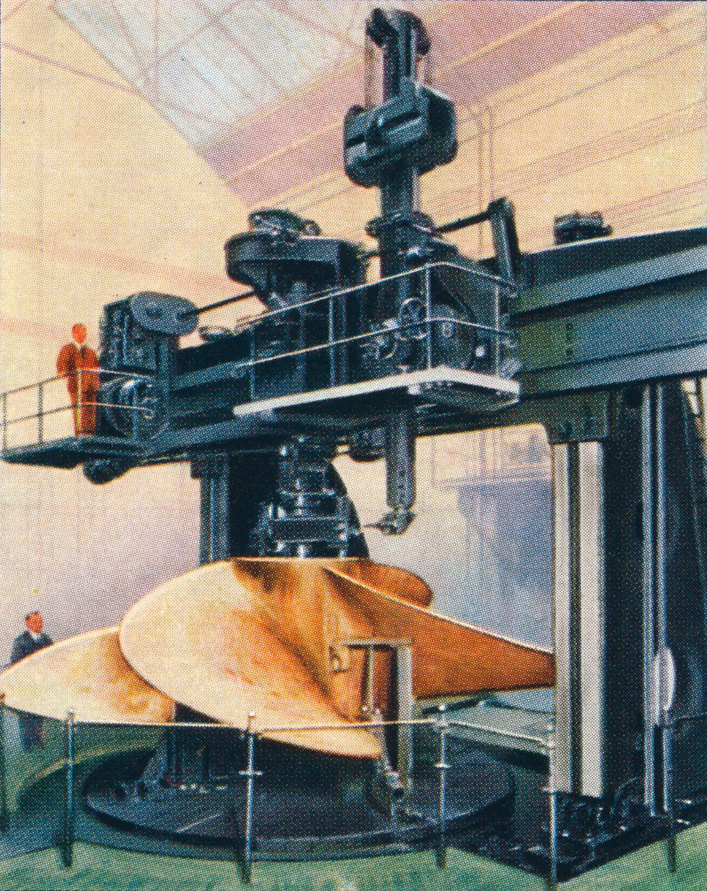 Hatalmas függőleges fúrómalom, 1938 alkotó: Unbekannt