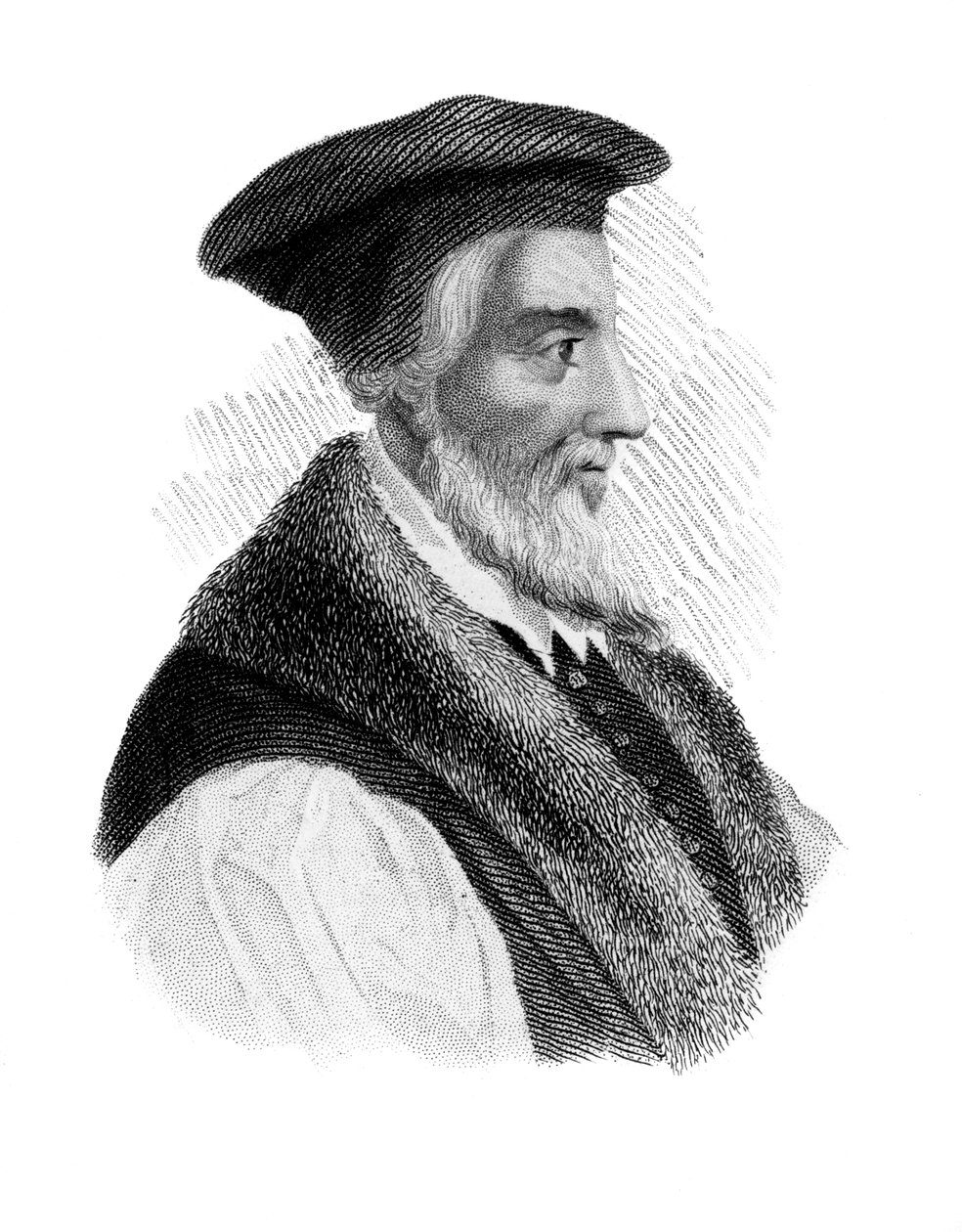 Hugh Latimer, protestáns mártír, 1850 körül alkotó: Unbekannt
