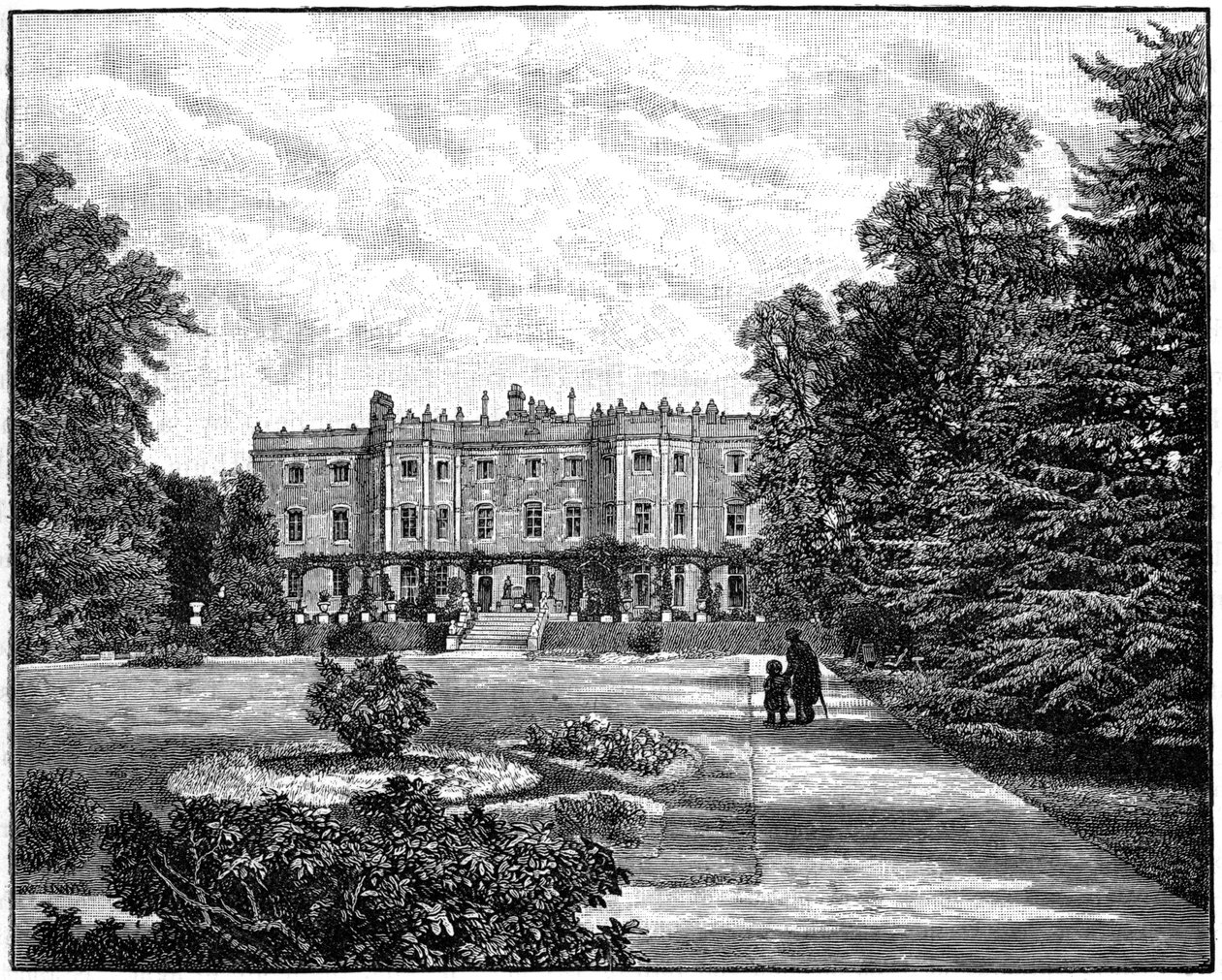 Hughenden Manor, Buckinghamshire, 1900 alkotó: Unbekannt