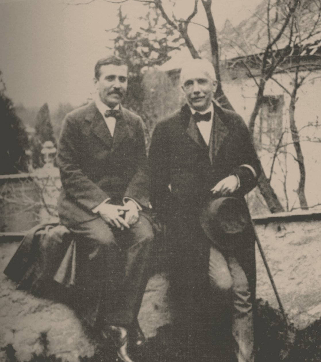 Hugo von Hofmannsthal 1874-1929 és Richard Strauss 1864-1949, 1912. alkotó: Unbekannt