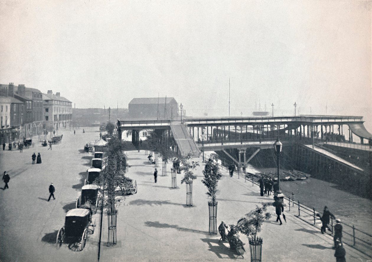 Hull – A móló és a front, 1895 alkotó: Unbekannt