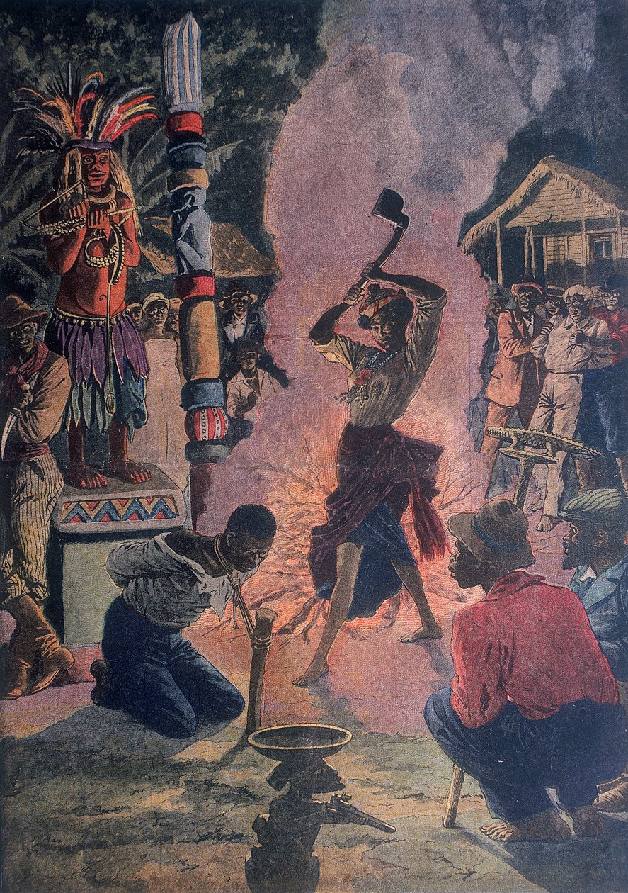Emberáldozat, Lafayette, Louisiana, USA, 1912 alkotó: Unbekannt