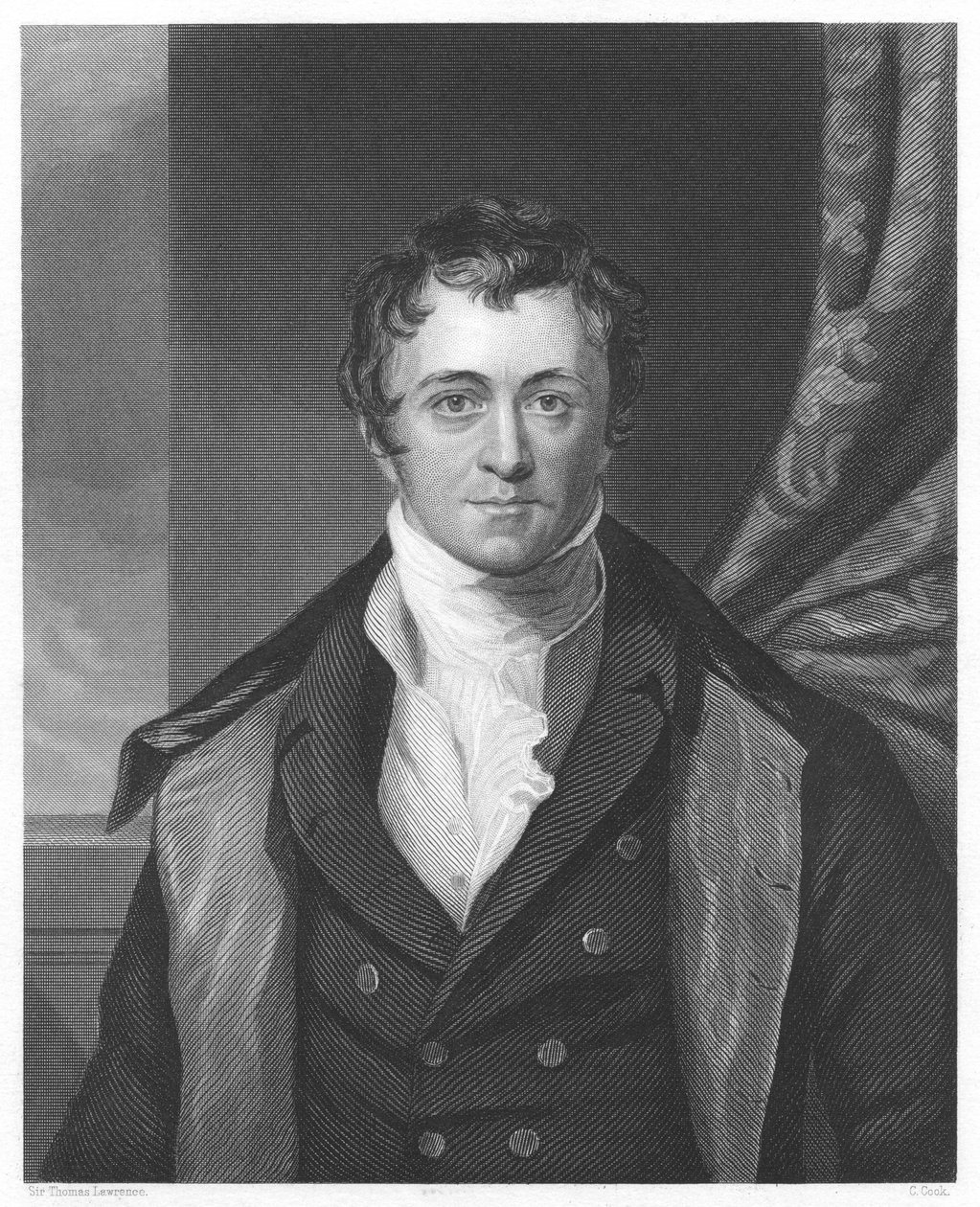 Humphry Davy angol kémikus, 1860 alkotó: Unbekannt