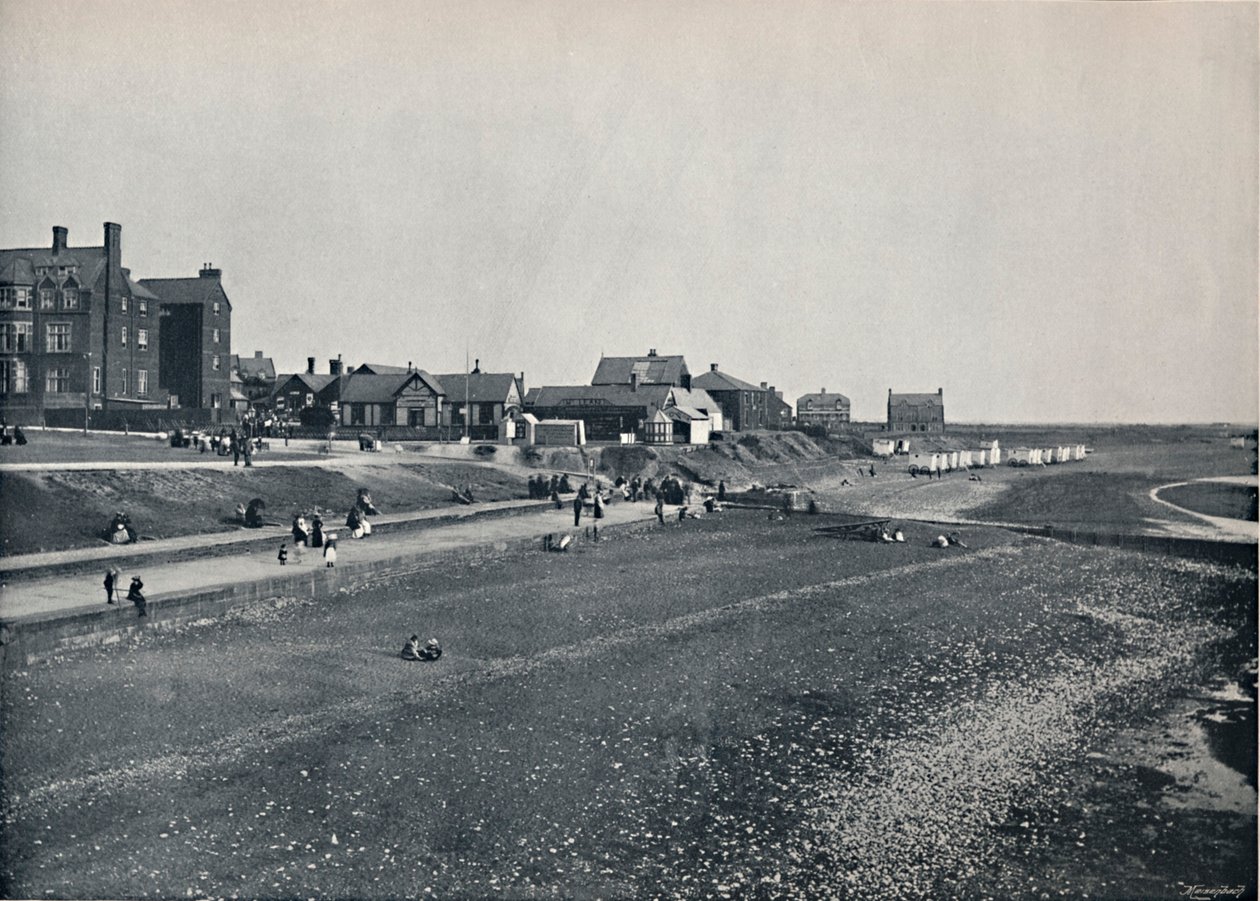 Hunstanton - The Front and Beach, 1895 alkotó: Unbekannt
