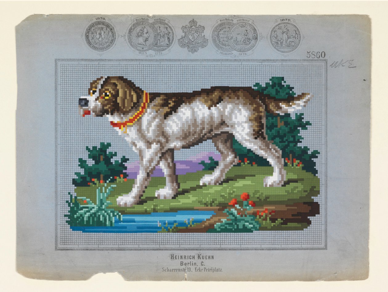 Vadászkutya, kb. 1879 alkotó: Unbekannt