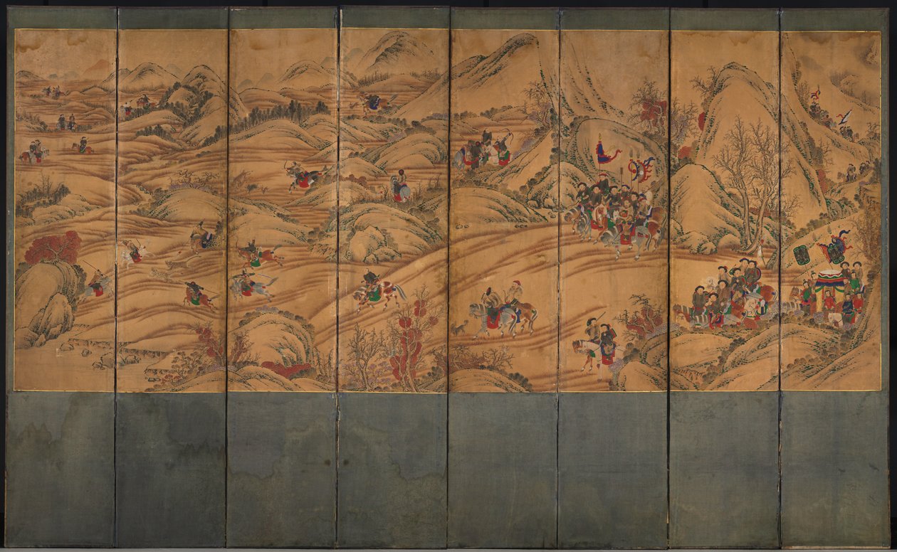 Vadászhely, 1800-as évek. alkotó: Unbekannt