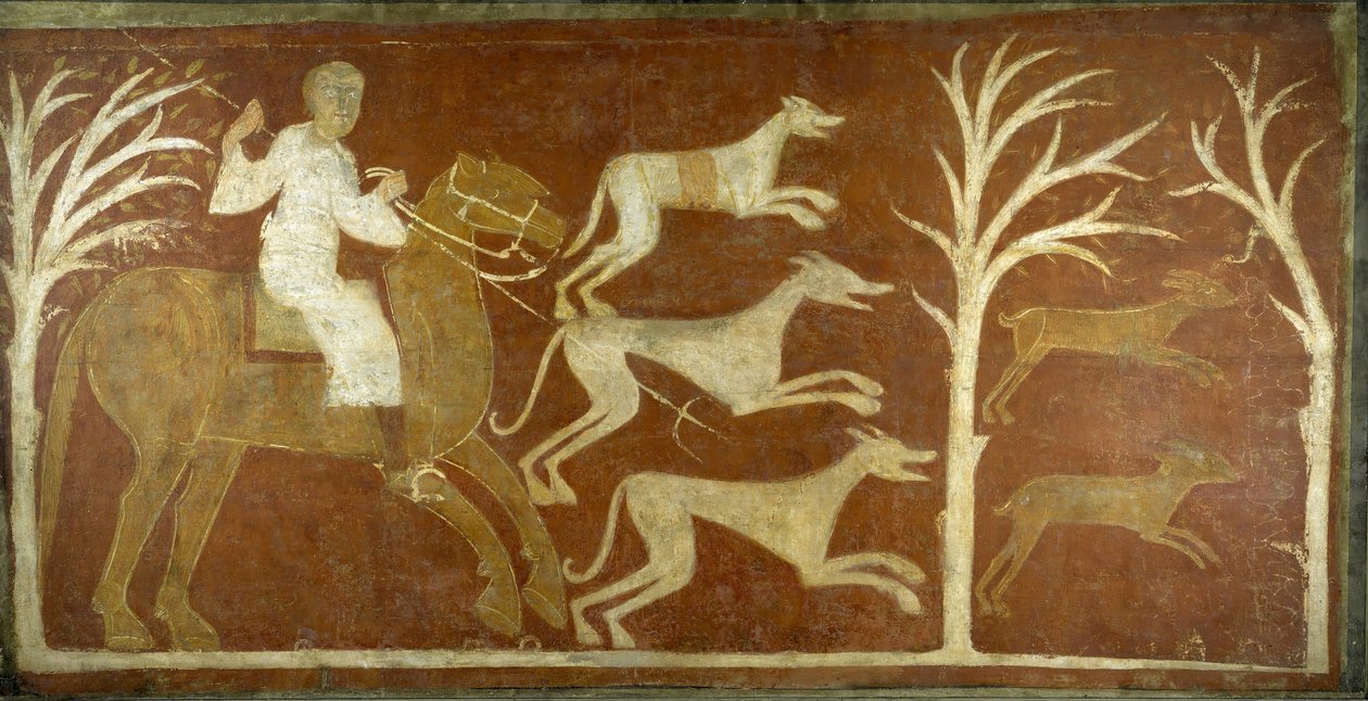 Vadászhely, 12. század első fele valószínűleg 1129-34. alkotó: Unbekannt