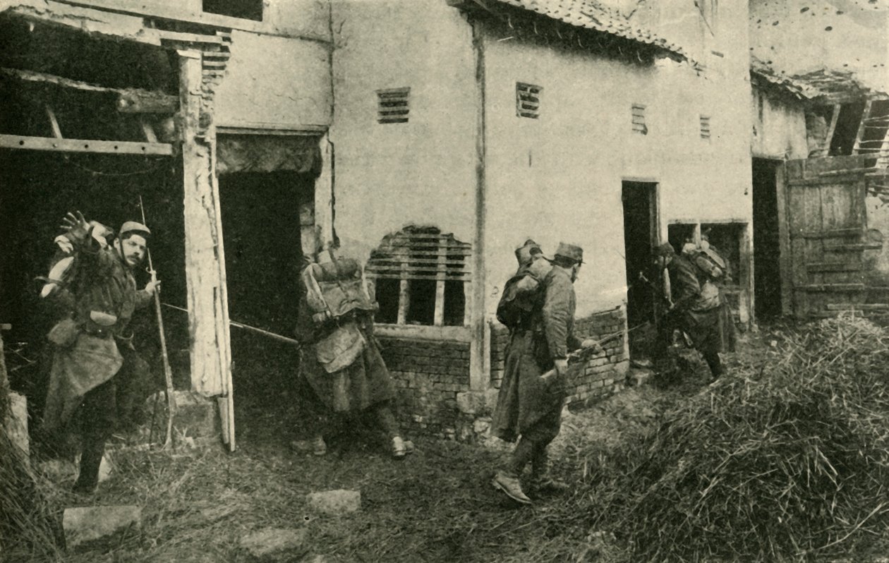 Vadászat német lövészekre a nyugati fronton, első világháború, c1915, c1920. alkotó: Unbekannt
