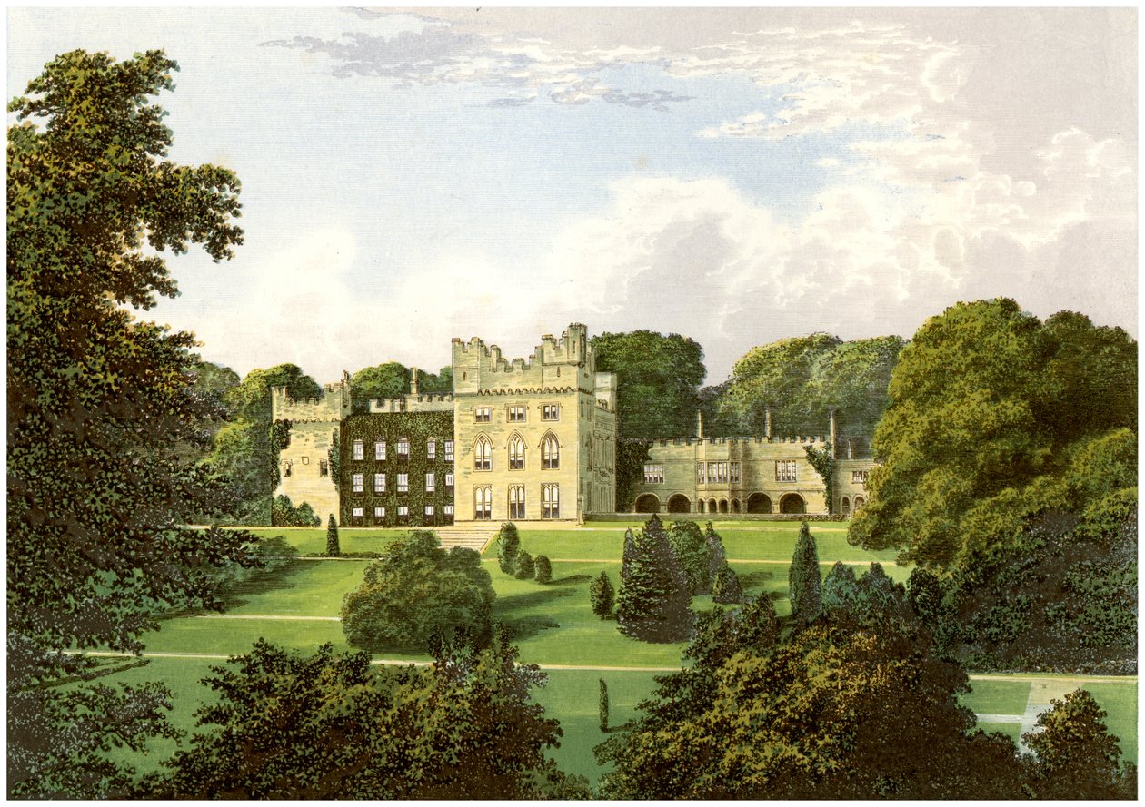 Hutton Hall, Cumbria, 1880 alkotó: Unbekannt