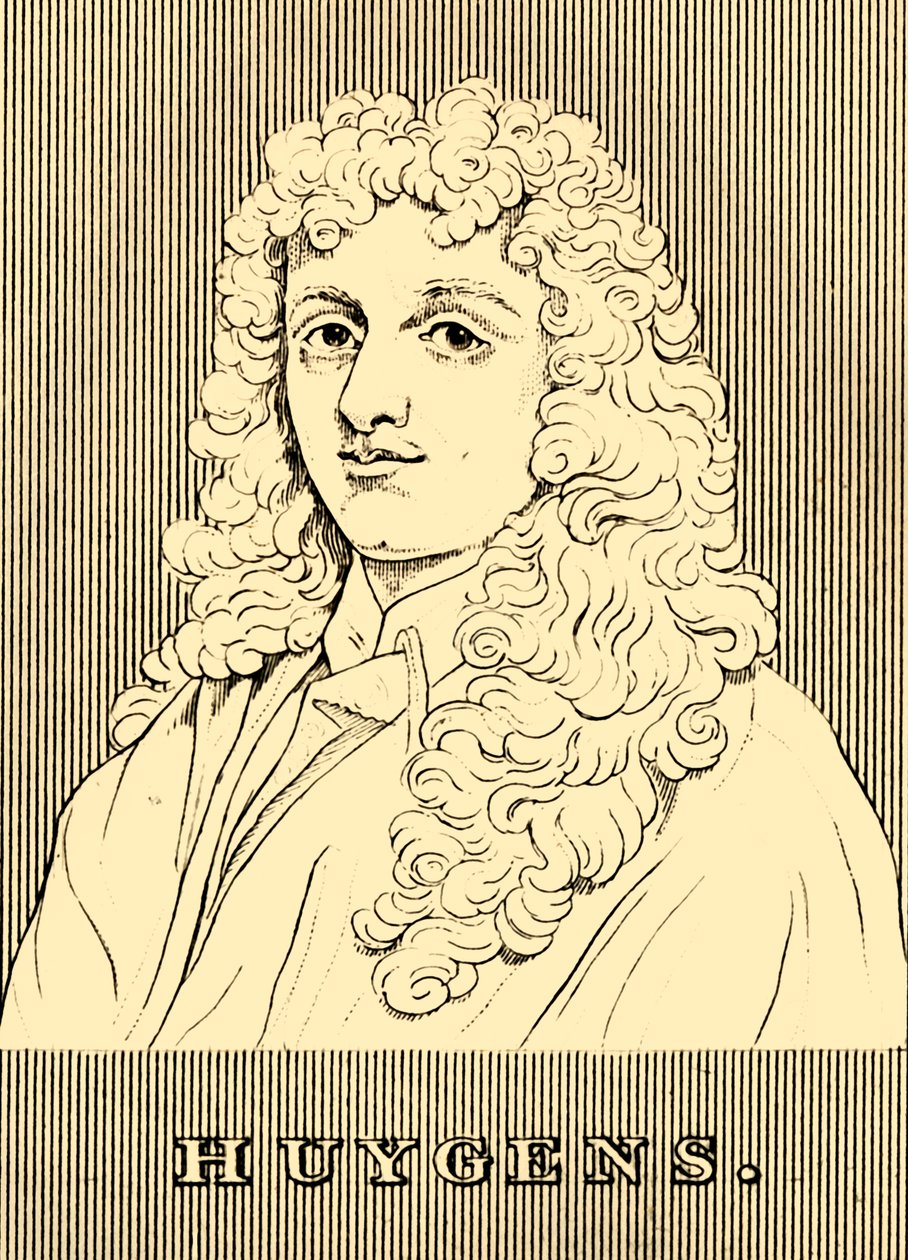Huygens, 1629-1695, 1830. alkotó: Unbekannt