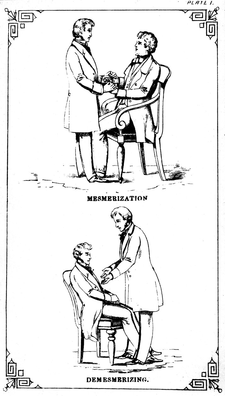 Hipnózis, 1889 alkotó: Unbekannt