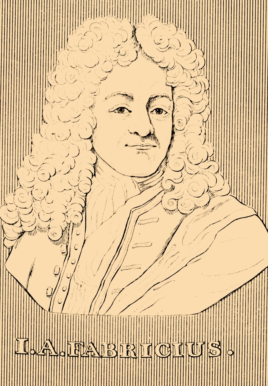 I. A. Fabricius, 1668-1736, 1830 alkotó: Unbekannt