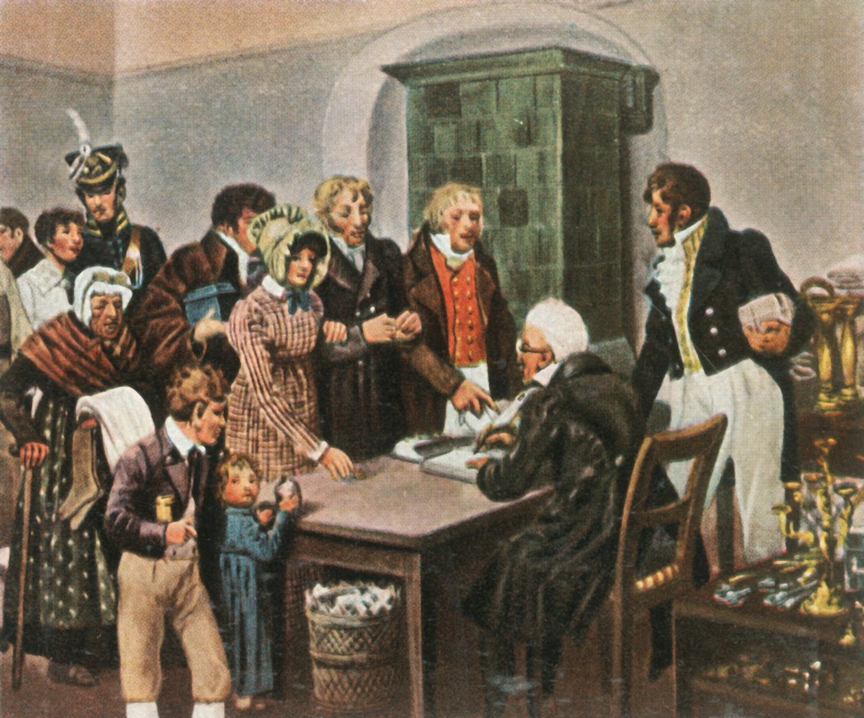 Aranyat adtam a vasért, 1813, 1936. alkotó: Unbekannt