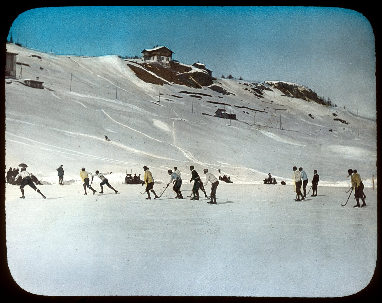 Jégkorong, St Moritz, Svájc alkotó: Unbekannt