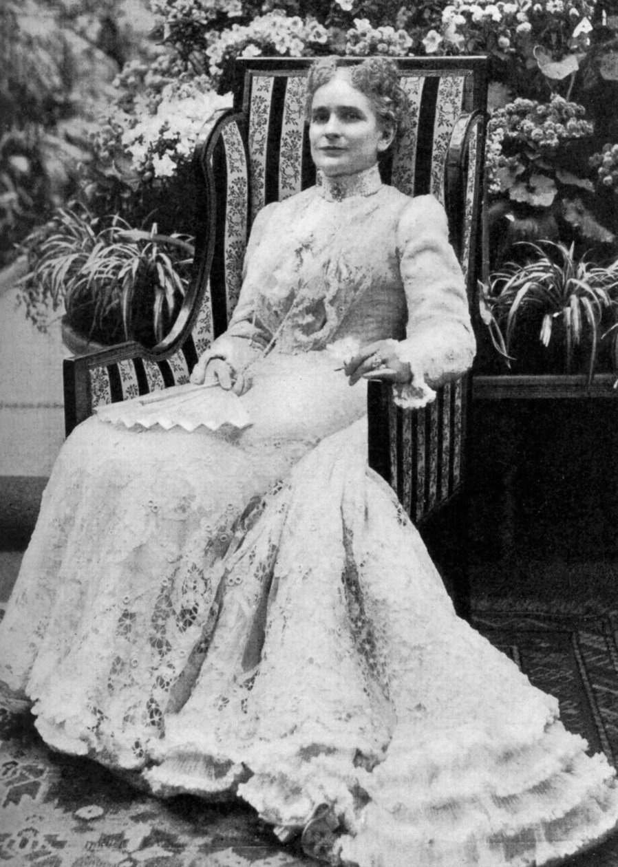 Ida Saxton McKinley, William McKinley amerikai elnök felesége, 1900, 1908 alkotó: Unbekannt